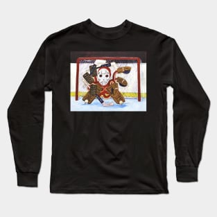 Octopus Hockey Goalie Long Sleeve T-Shirt